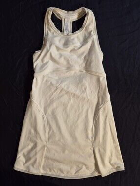 Ivivva by Lululemon White Athletic/Tennis Girls' Dress